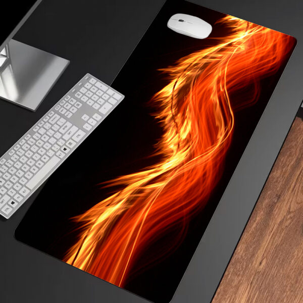 Digital Fire Mousepad Protect Desk Anti Slip Pad - Image 6