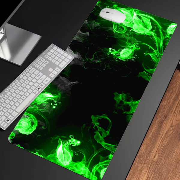 Digital Fire Mousepad Protect Desk Anti Slip Pad - Image 2