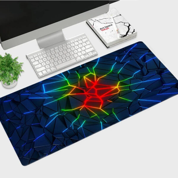 3D leaf Big Keyboard Mousepad Gamer - Image 5