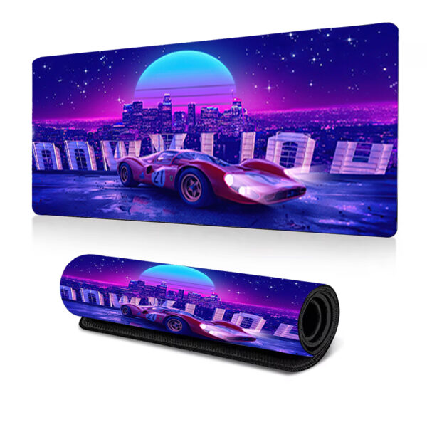 Sports Car Graffiti Animation Gaming Mouse Pad Large - Image 6