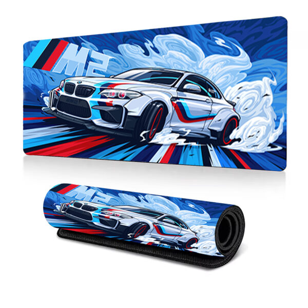 Mustang Sports Car Graffiti Animation Gaming Mouse Pad - Image 6